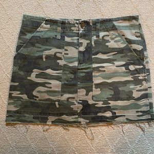 SANCTUARY Camo Mini Skirt